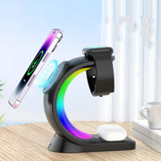 4 In 1 Magnetic Wireless Charger By Veddes