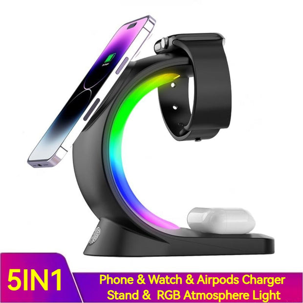 4 In 1 Magnetic Wireless Charger By Veddes